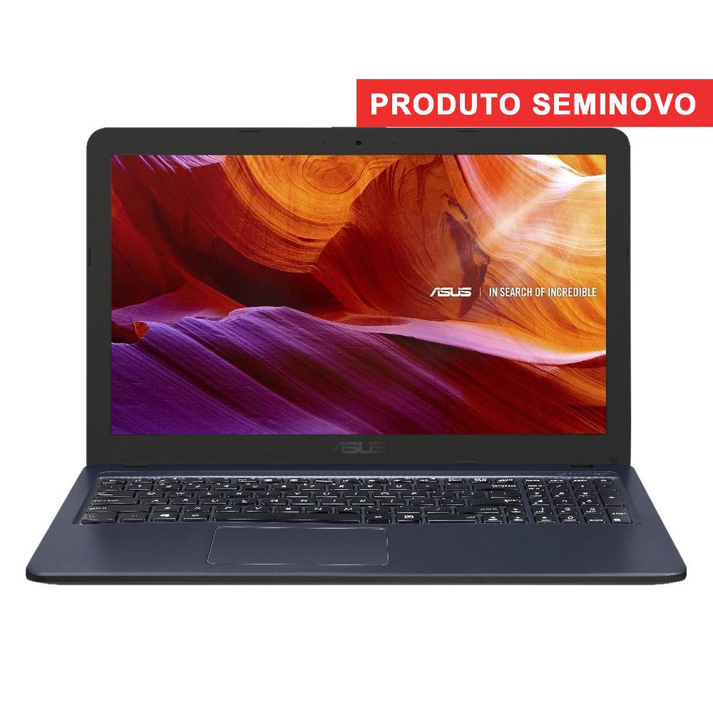 Seminovo Notebook Asus X543ua Go3047t Intel Core I3 4gb 1tb 156